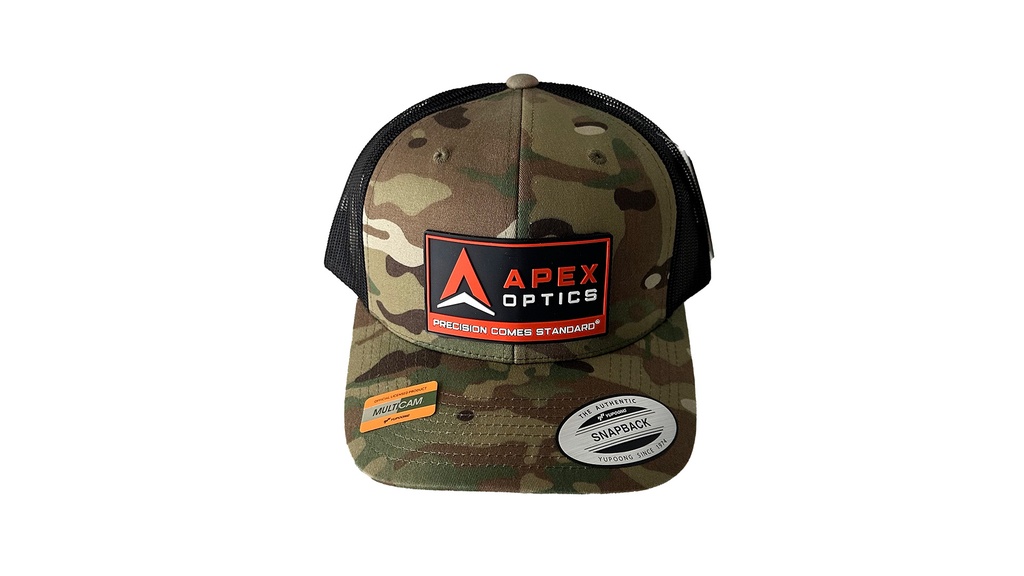 Apex PVC Patch Trucker Cap