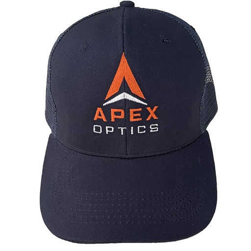 [AXA-H001] Apex Embroidered Mesh Cap - Navy